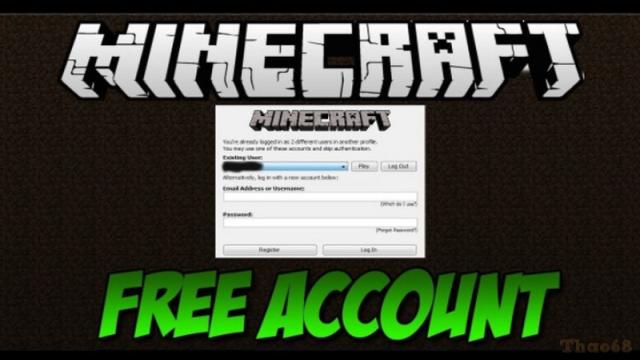 Acc Minecraft miễn phí: Shop Nick, tặng tài khoản Minecraft Premium Free